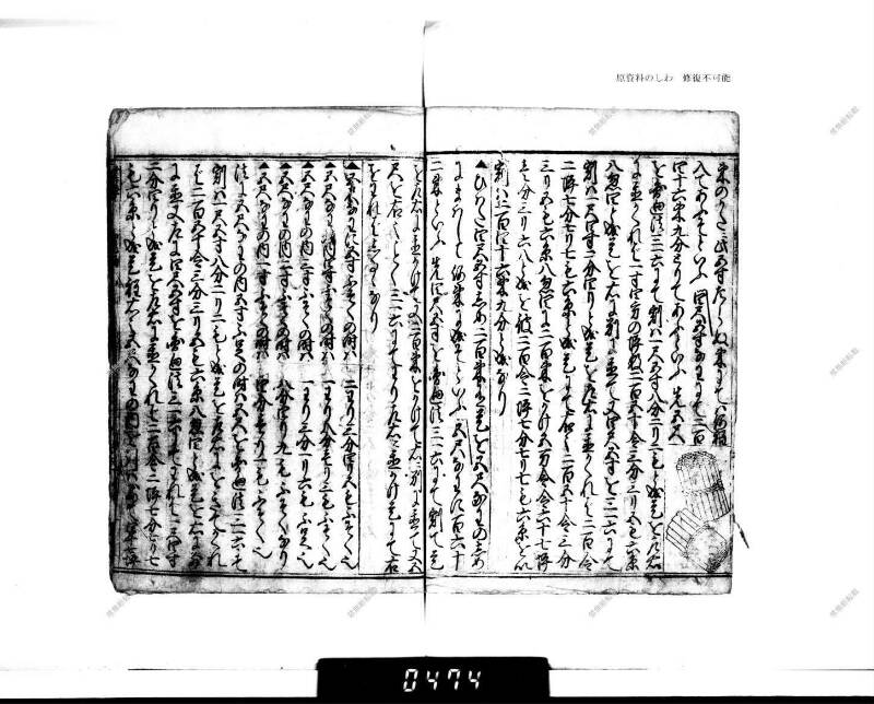 廣益(改筭)塵劫記大成 宝永六 下浦文庫6‐227 - ページ 61