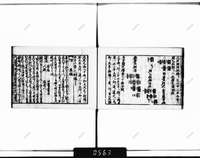 (古今増補)算法重寶記改成 正德五 下浦文庫9-301 - ページ 87