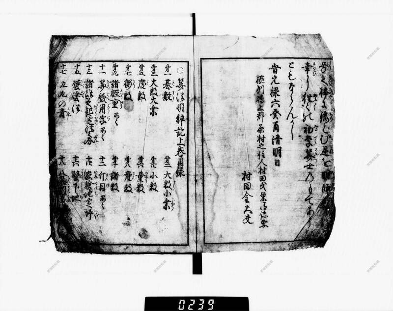 算法明粹記 元禄六 下浦文庫16‐615 - ページ 4