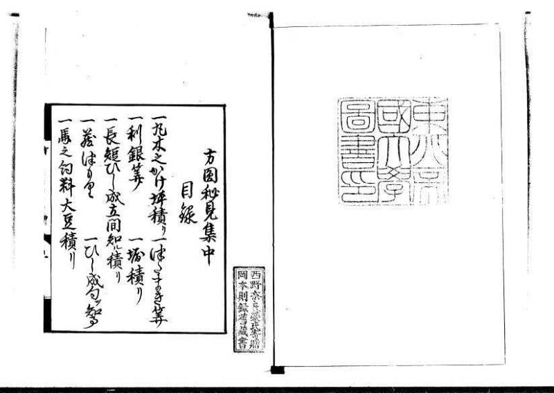 方円秘見集 写本 岡本刊033 - ページ 32