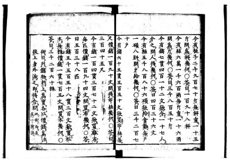 新編筭学啓蒙註解 寛文十二〈京都〉茨木多左衛門 岡本刊041 - ページ 21