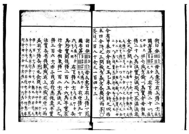 新編筭学啓蒙註解 寛文十二〈京都〉茨木多左衛門 岡本刊041 - ページ 109