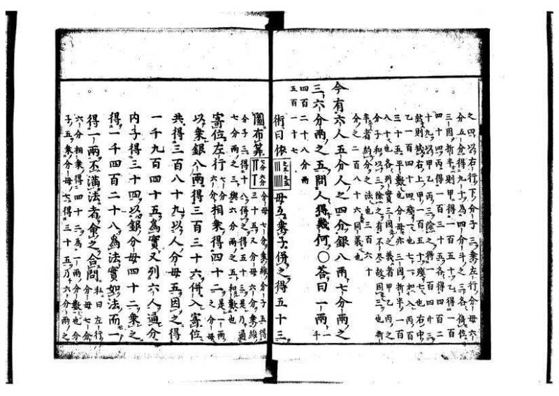 新編筭学啓蒙註解 寛文十二〈京都〉茨木多左衛門 岡本刊041 - ページ 110