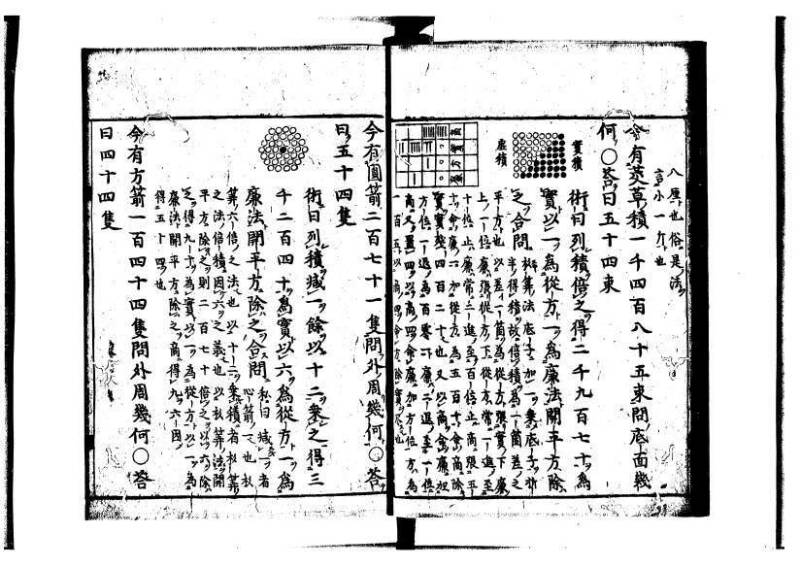新編筭学啓蒙註解 寛文十二〈京都〉茨木多左衛門 岡本刊041 - ページ 116