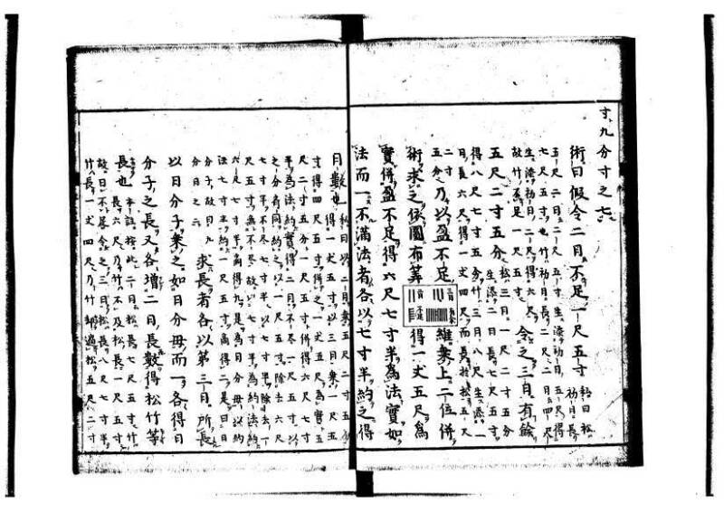 新編筭学啓蒙註解 寛文十二〈京都〉茨木多左衛門 岡本刊041 - ページ 125