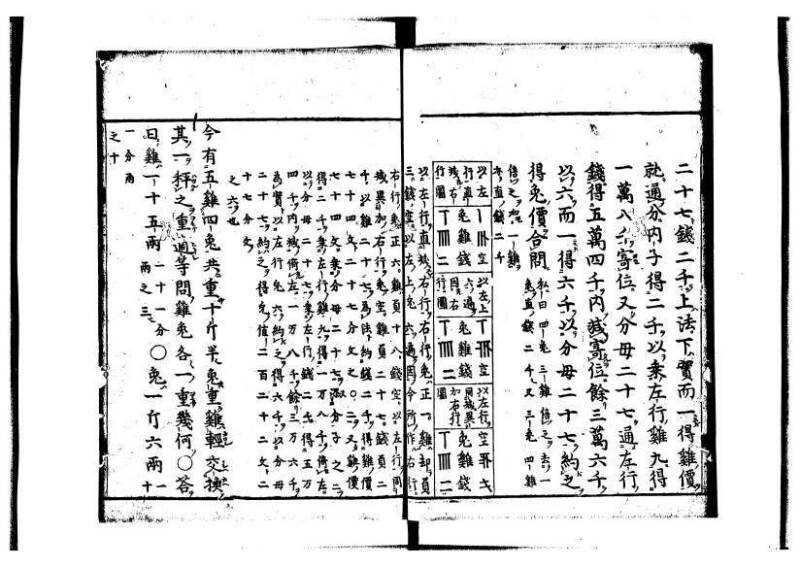 新編筭学啓蒙註解 寛文十二〈京都〉茨木多左衛門 岡本刊041 - ページ 131