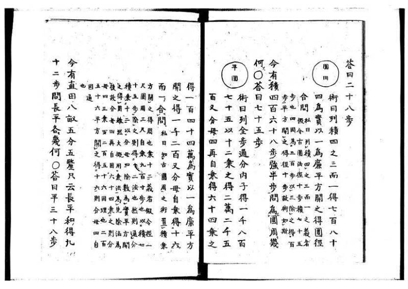 新編筭学啓蒙註解 寛文十二〈京都〉茨木多左衛門 岡本刊041 - ページ 152
