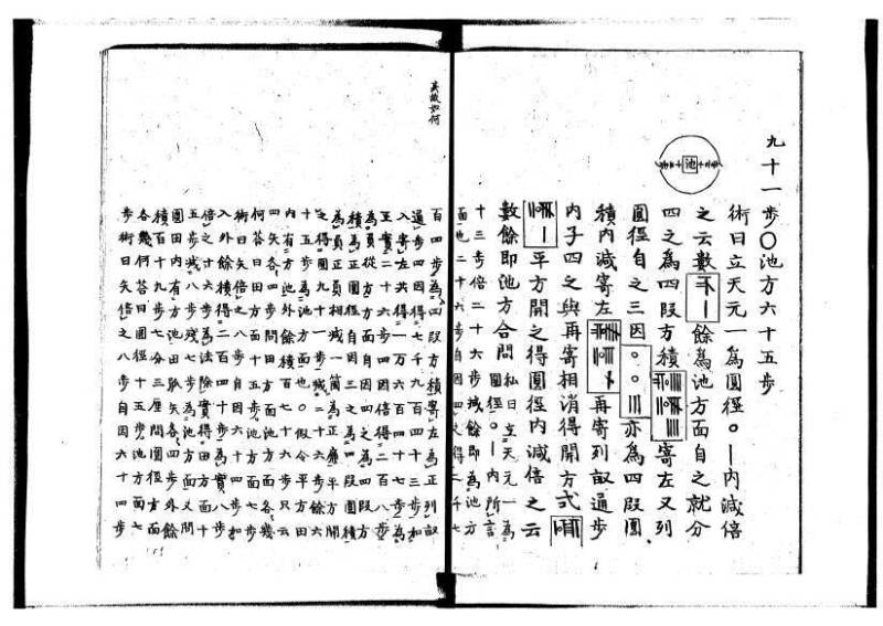 新編筭学啓蒙註解 寛文十二〈京都〉茨木多左衛門 岡本刊041 - ページ 161