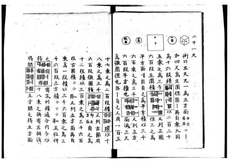 新編筭学啓蒙註解 寛文十二〈京都〉茨木多左衛門 岡本刊041 - ページ 181