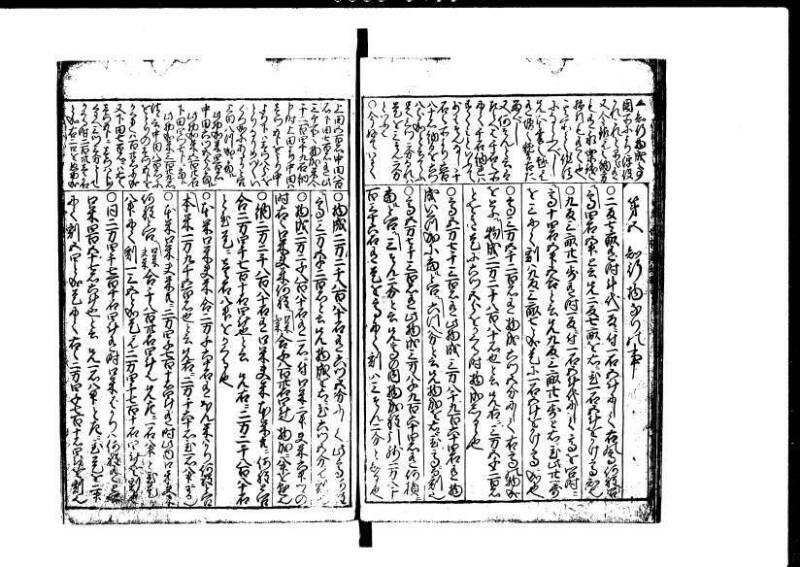 増補新編塵劫記1~3 貞享三 加藤氏松会 岡本刊053 - ページ 47