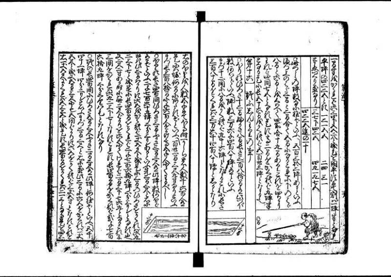 (再刻改正)新編塵劫記大成 寛文九 岡本刊237 - ページ 52