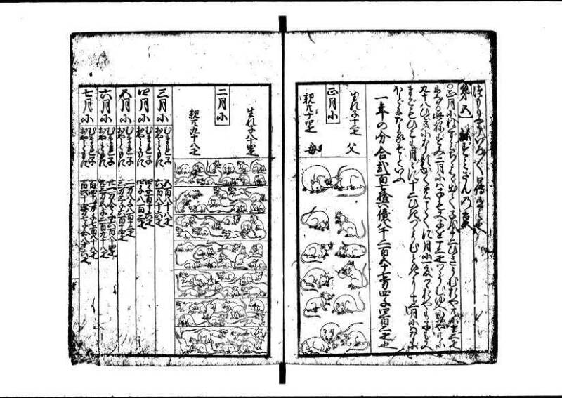 (再刻改正)新編塵劫記大成 寛文九 岡本刊237 - ページ 57