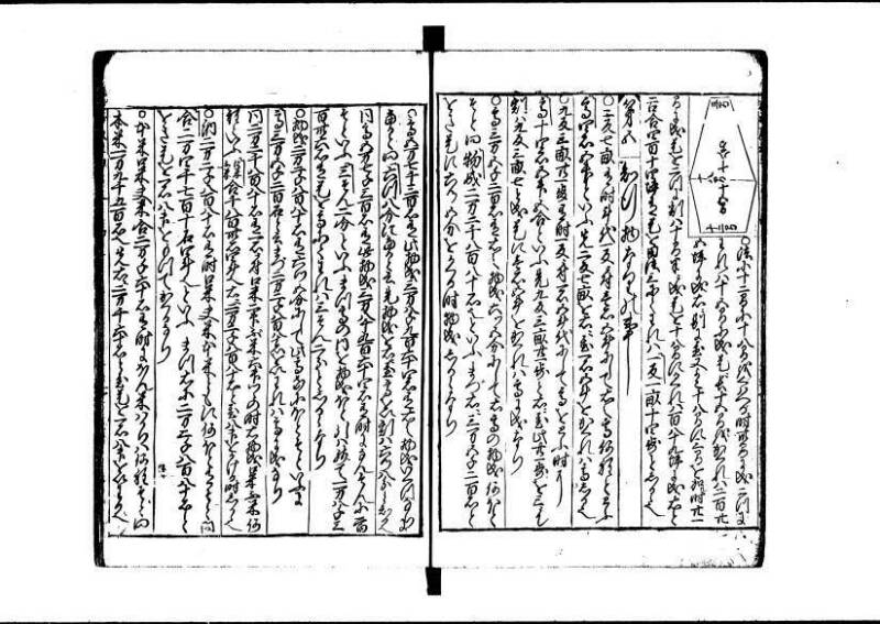 新板(新編)塵劫記 延寳三 狩7-19838-1 - ページ 37