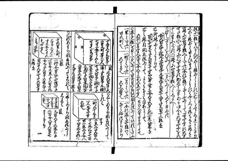 新板(新編)塵劫記 延寳三 狩7-19838-1 - ページ 58