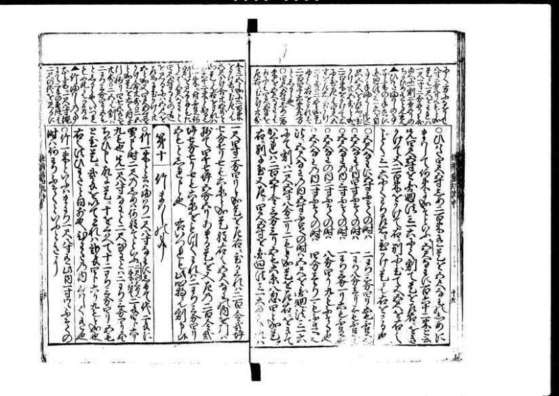 増補新編塵劫記1~3 貞享三 加藤氏松会 狩7-19848-1 - ページ 50