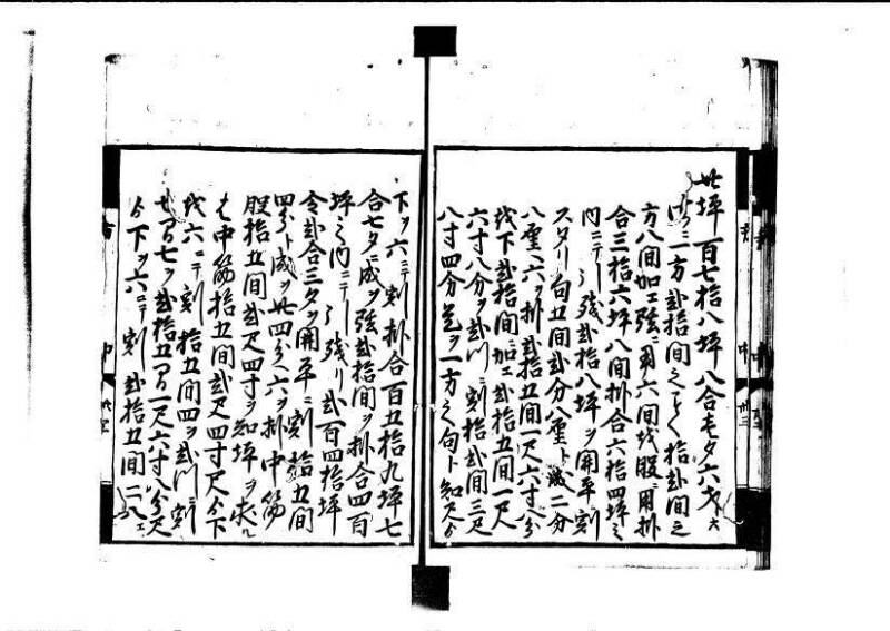 方圓祕見集 寛文七〈江戸〉板木屋甚九郎 狩7-20558-3 写真だけ違う - ページ 66