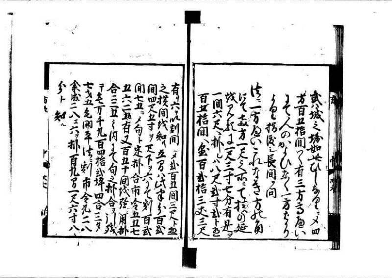 方圓祕見集 寛文七〈江戸〉板木屋甚九郎 狩7-20558-3 写真だけ違う - ページ 69