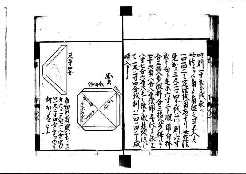 方圓祕見集 寛文七〈江戸〉板木屋甚九郎 狩7-20558-3 写真だけ違う - ページ 107