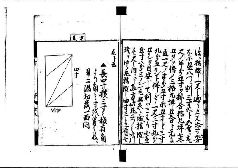 方圓祕見集 寛文七〈江戸〉板木屋甚九郎 狩7-20558-3 写真だけ違う - ページ 112