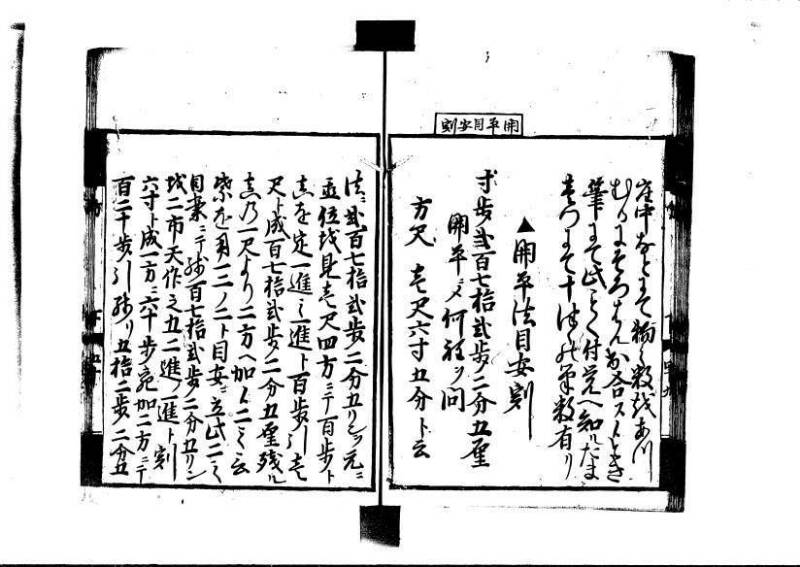 方圓祕見集 寛文七〈江戸〉板木屋甚九郎 狩7-20558-3 写真だけ違う - ページ 124