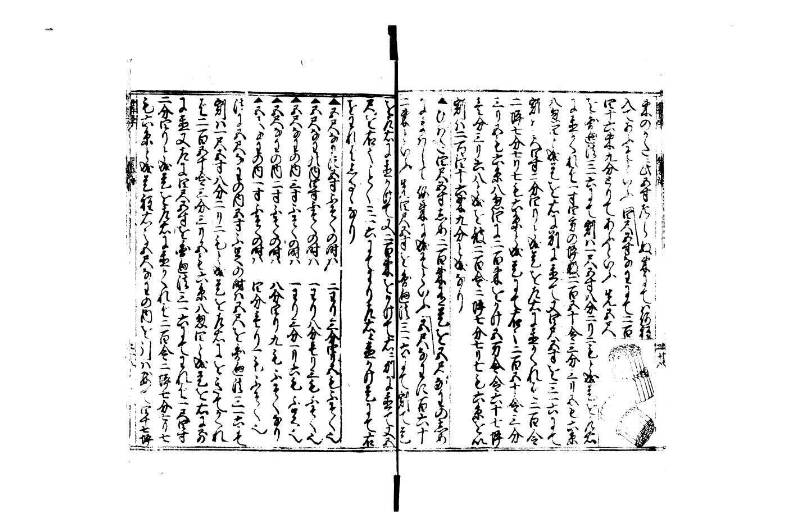 廣益(改筭)塵劫記大成 宝永六 狩7-31253-1 - ページ 60