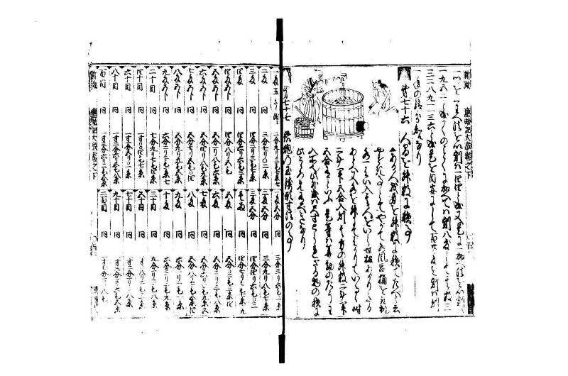 廣益(改筭)塵劫記大成 宝永六 狩7-31253-1 - ページ 87