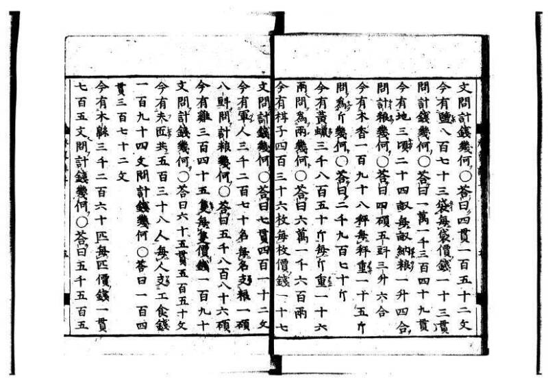 新編筭学啓蒙註解 萬治一 洛陽柳枝軒蔵版 狩7-31520-4 - ページ 13