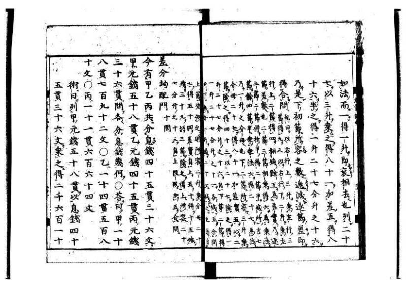 新編筭学啓蒙註解 萬治一 洛陽柳枝軒蔵版 狩7-31520-4 - ページ 67