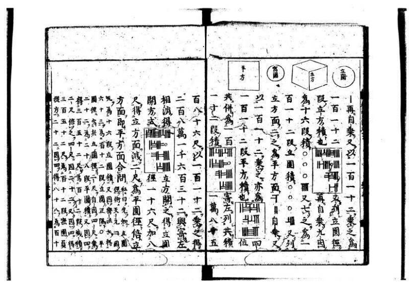 新編筭学啓蒙註解 萬治一 洛陽柳枝軒蔵版 狩7-31520-4 - ページ 177