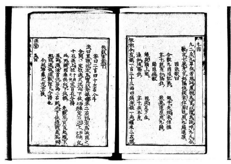 新編直指算法統宗 延寶三 狩7-31523-1 - ページ 29