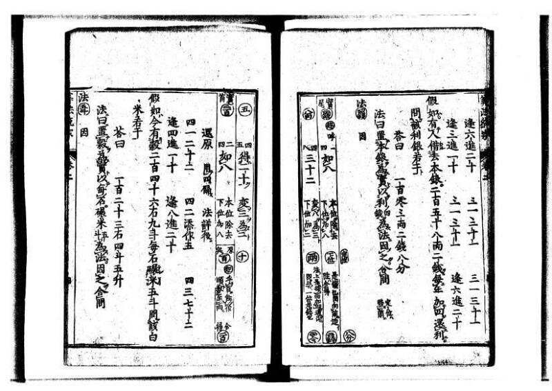新編直指算法統宗 延寶三 狩7-31523-1 - ページ 31