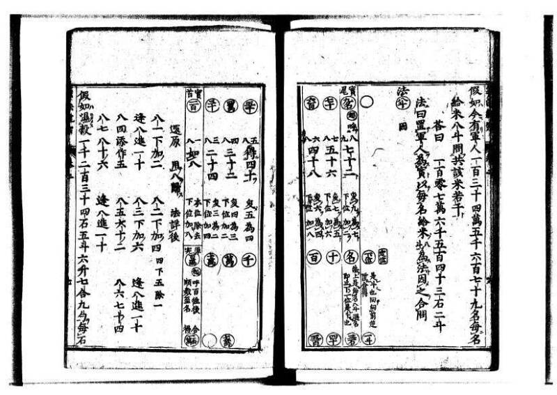 新編直指算法統宗 延寶三 狩7-31523-1 - ページ 34