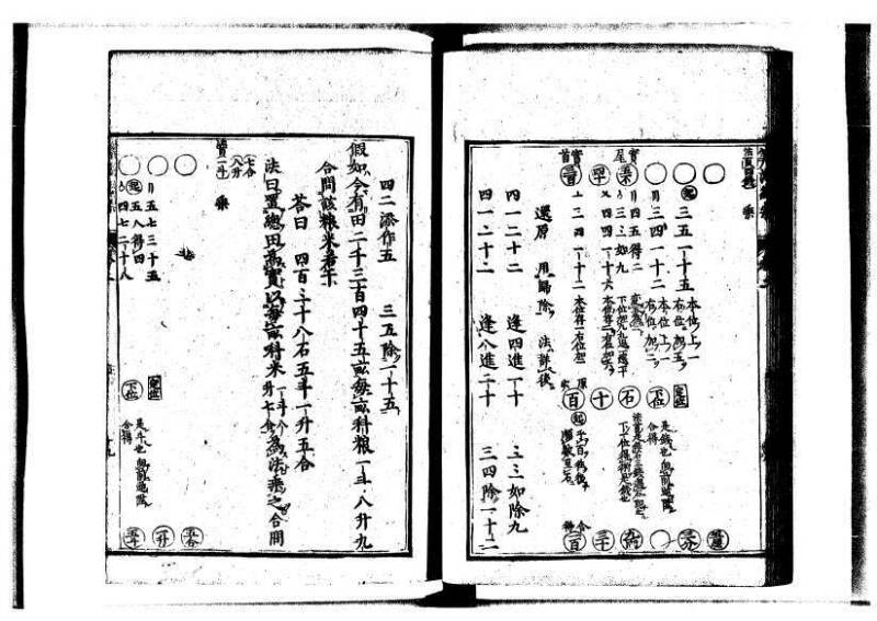 新編直指算法統宗 延寶三 狩7-31523-1 - ページ 46