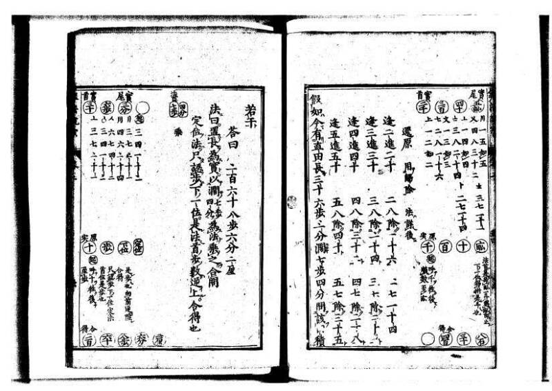 新編直指算法統宗 延寶三 狩7-31523-1 - ページ 47