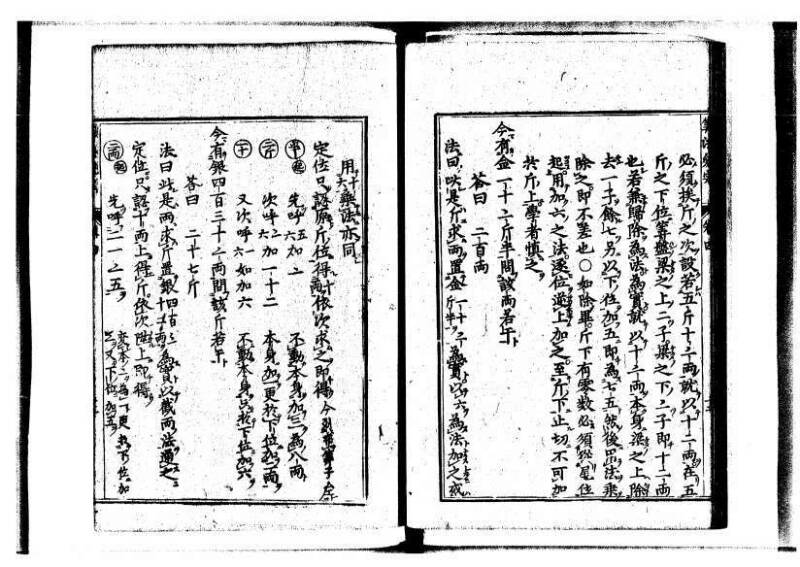 新編直指算法統宗 延寶三 狩7-31523-1 - ページ 127