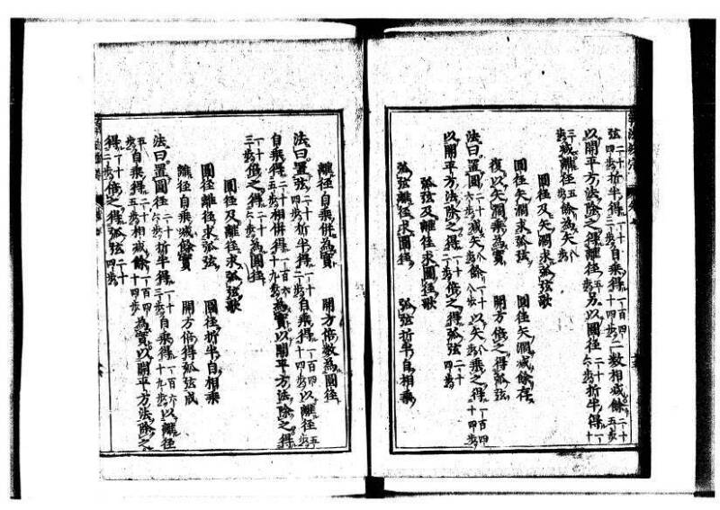 新編直指算法統宗 延寶三 狩7-31523-1 - ページ 234