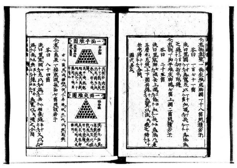 新編直指算法統宗 延寶三 狩7-31523-1 - ページ 252