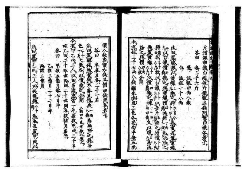 新編直指算法統宗 延寶三 狩7-31523-1 - ページ 258