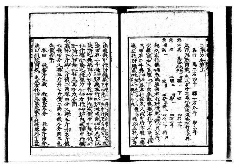 新編直指算法統宗 延寶三 狩7-31523-1 - ページ 286