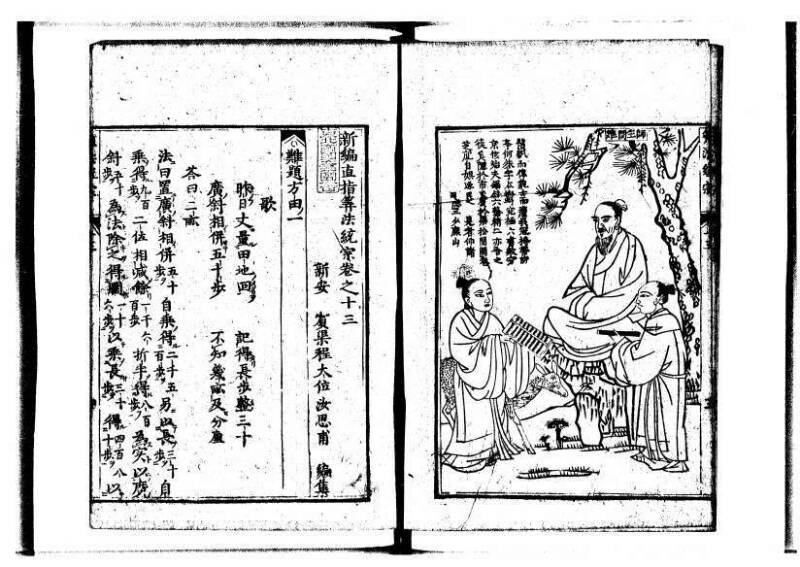 新編直指算法統宗 延寶三 狩7-31523-1 - ページ 320