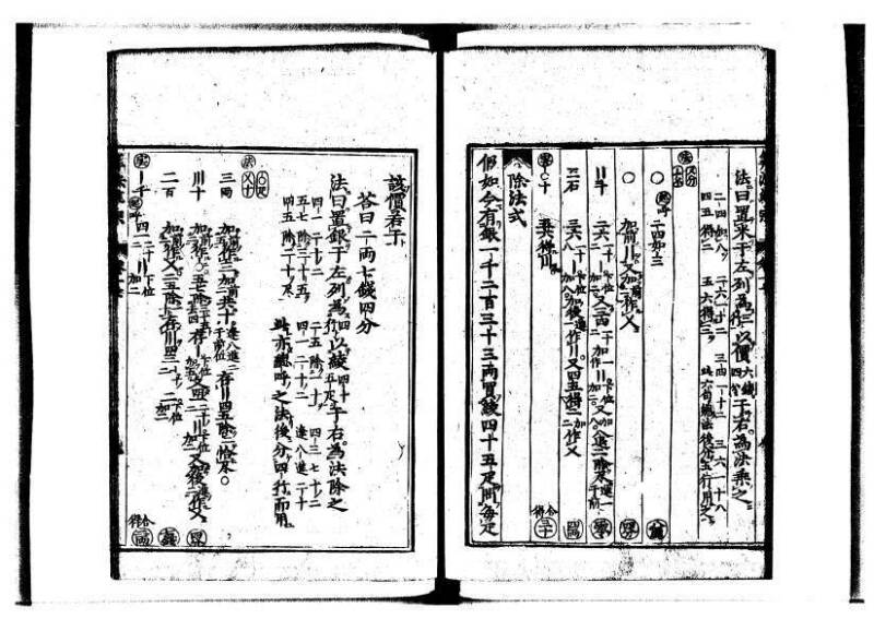 新編直指算法統宗 延寶三 狩7-31523-1 - ページ 389