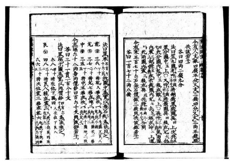 新編直指算法統宗 延寶三 狩7-31523-1 - ページ 391