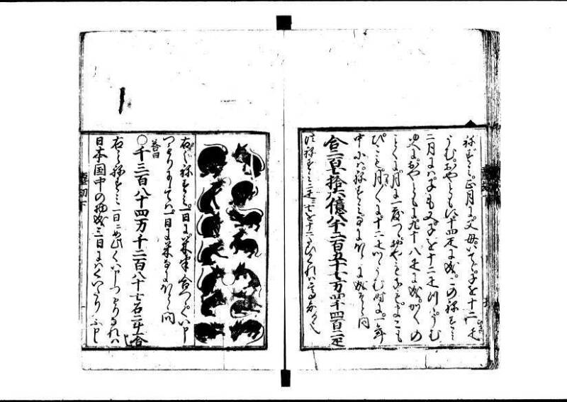 新編塵劫記 寬永十八霜月 藤原集書001 - ページ 120