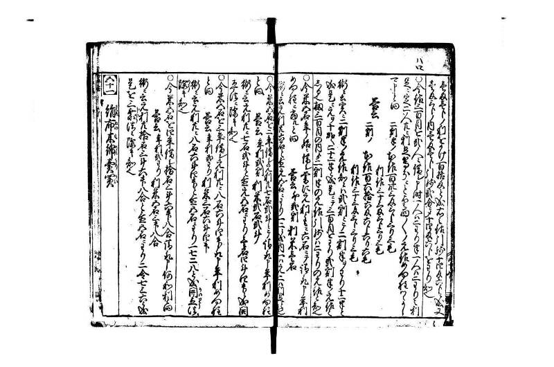 改算塵劫記 宝永元 藤原集書248 - ページ 55