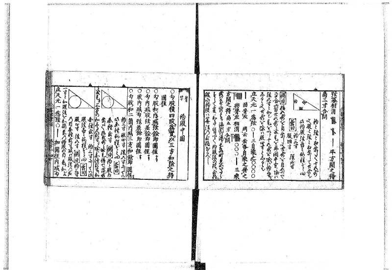 (古今増補)算法重寶記改成 正德五 藤原文庫3496 - ページ 98