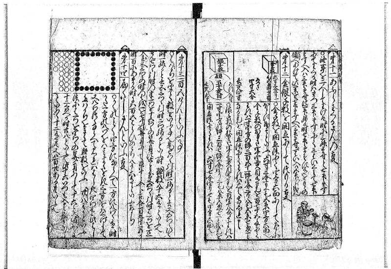 新編(新板)塵劫記 寬文九 藤原文庫3618 - ページ 12