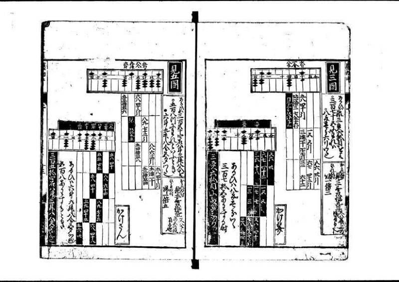 新板(新編)塵劫記 萬治二？ 藤原文庫3622 - ページ 14