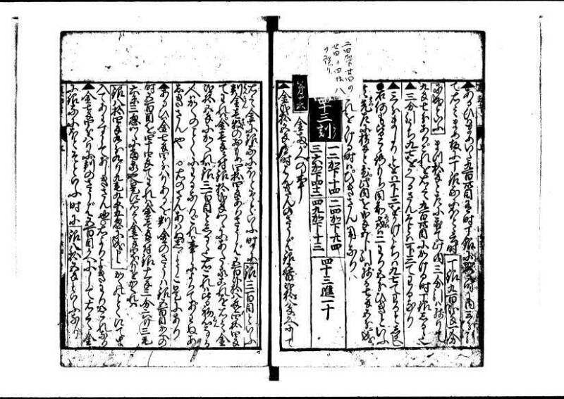 新板(新編)塵劫記 萬治二？ 藤原文庫3622 - ページ 26