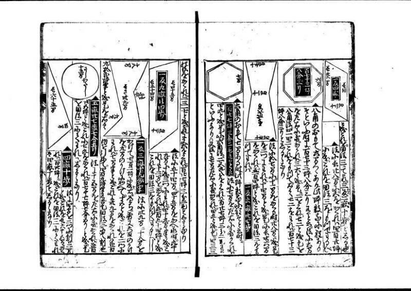 新板(新編)塵劫記 萬治二？ 藤原文庫3622 - ページ 36