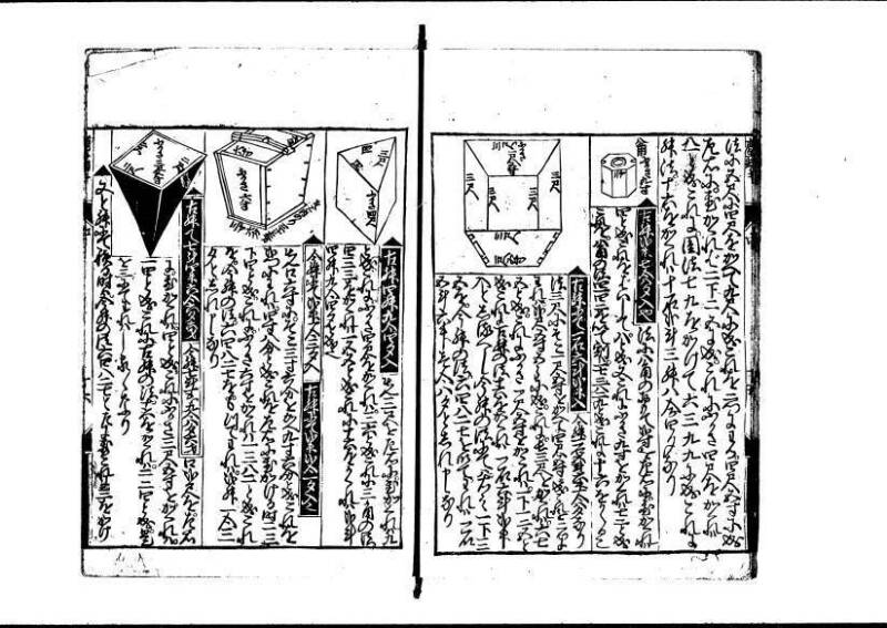 新板(新編)塵劫記 萬治二？ 藤原文庫3622 - ページ 46